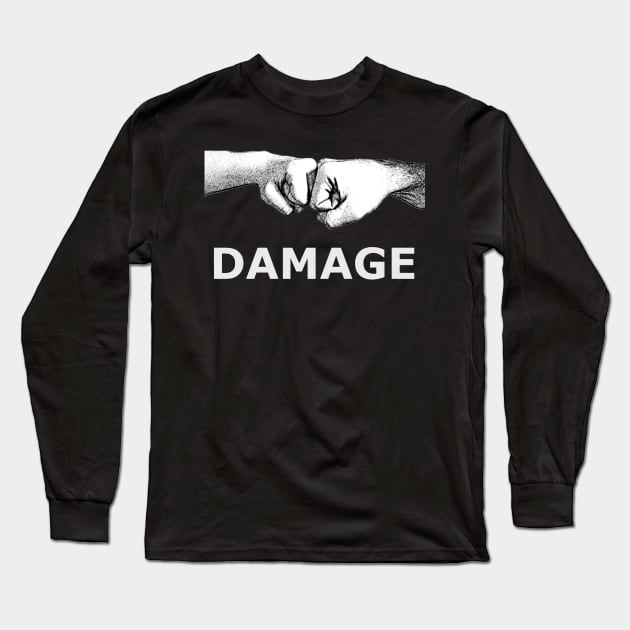 damage Long Sleeve T-Shirt by Context